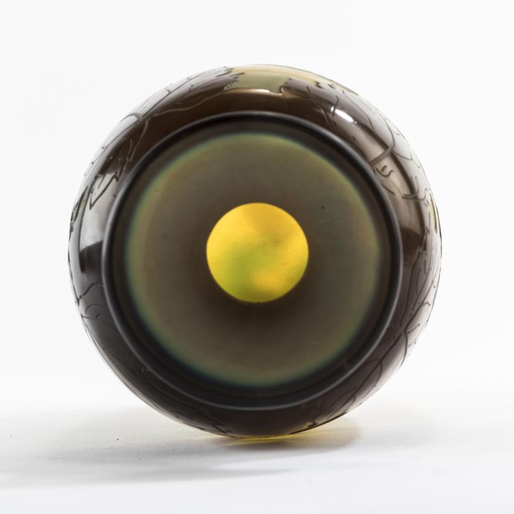 Bild 4 zu Objekt, Vase 'Vigne', 1914-20, Gall&eacute;, Etablissements, Nancy, 141C 491