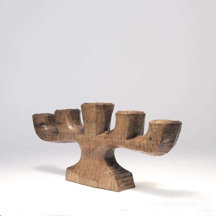 Bild 1 zu Objekt, Candelabrum, c. 1926, Rudolf Steiner, Dornach, Kunstschnitzwerkstatt, 140D 659
