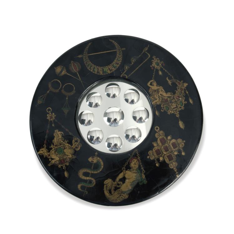 Hauptbild zu Objekt, 'Gioielli' mirror, 1950s, Piero Fornasetti, Fornasetti, Mailand, 140B 318