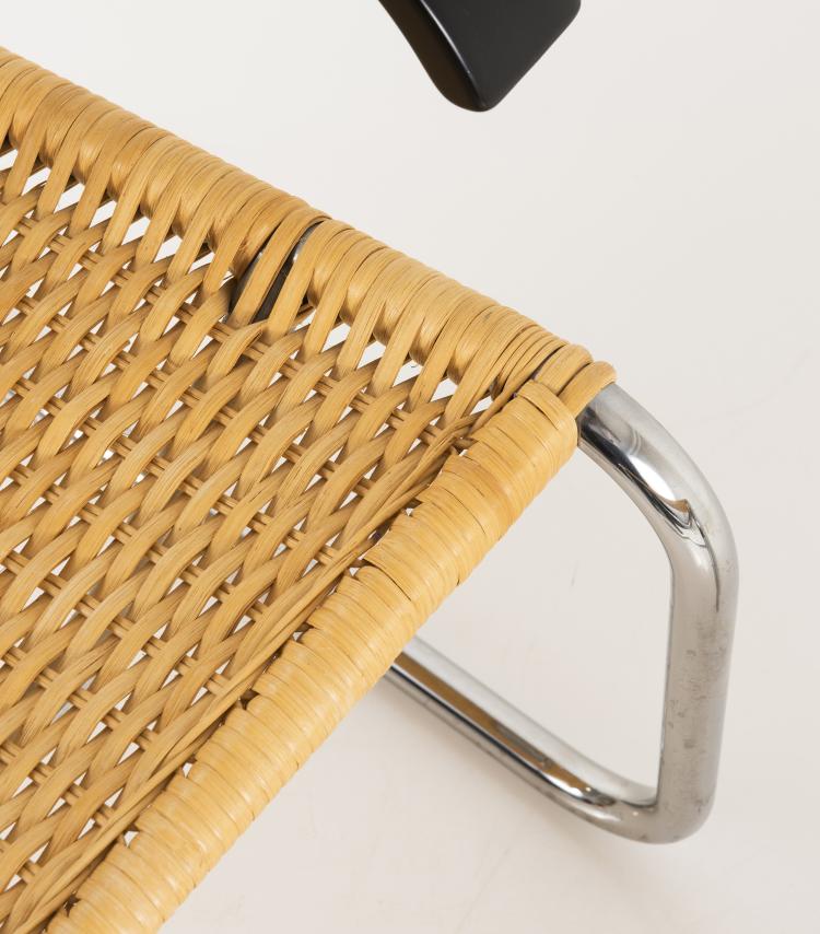 Bild 5 zu Objekt, 'B 35' lounge chair with stool, 1928/29, Marcel Breuer, Thonet, Frankenberg, 140D 664