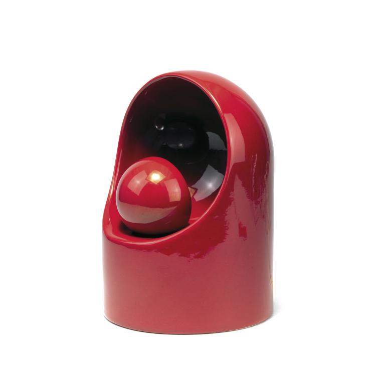 Hauptbild zu Objekt, 'Eclisse langobarda' table light, 1965, Marcello Cuneo, Gabbianelli ceramiche, Italien, 140B 254