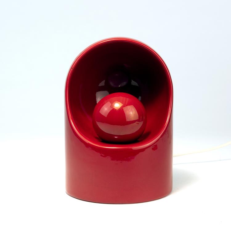 Bild 1 zu Objekt, 'Eclisse langobarda' table light, 1965, Marcello Cuneo, Gabbianelli ceramiche, Italien, 140B 254