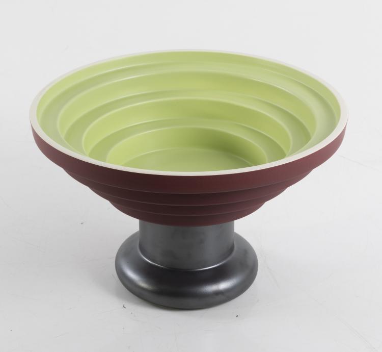 Bild 1 zu Objekt, 'Alzata a Scalino' - '540' bowl, 1956, Ettore Sottsass, Bitossi, Montelupo, 140B 218