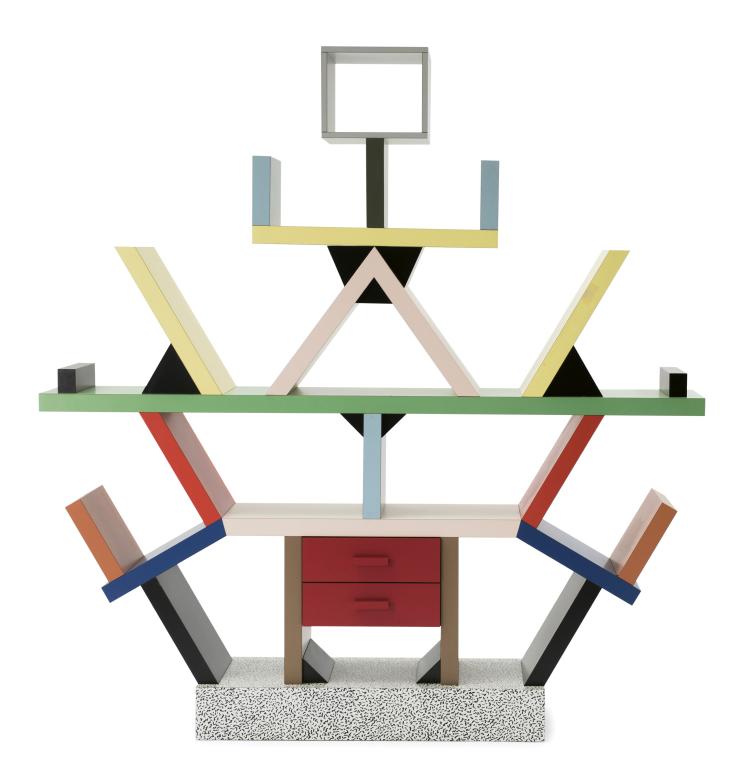 Bild 1 zu Objekt, 'Carlton' shelf, 1981, Ettore Sottsass, Memphis, Mailand, 140B 379