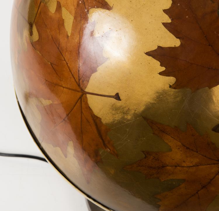 Bild 1 zu Objekt, 'Maple leaves' table light, c. 1970, Gabriella Crespi, Italien, 140B 298