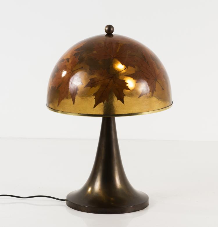 Bild 3 zu Objekt, 'Maple leaves' table light, c. 1970, Gabriella Crespi, Italien, 140B 298