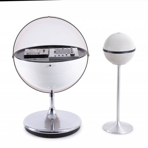 'Vision 2000' stereo with ball-shaped loudspeaker, 1971