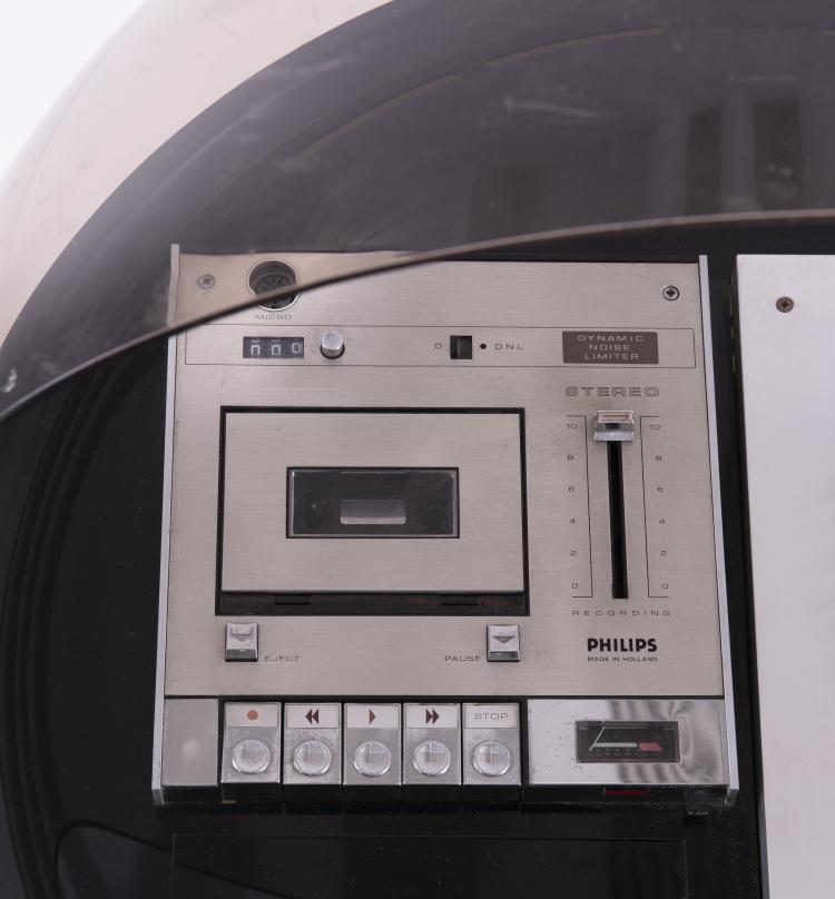 Bild 5 zu Objekt, Stereoanlage 'Vision 2000', 1971, Thilo Oerke, Rosita Tonm&ouml;bel, Deutschland; Grundig, F&uuml;rth, 140D 787