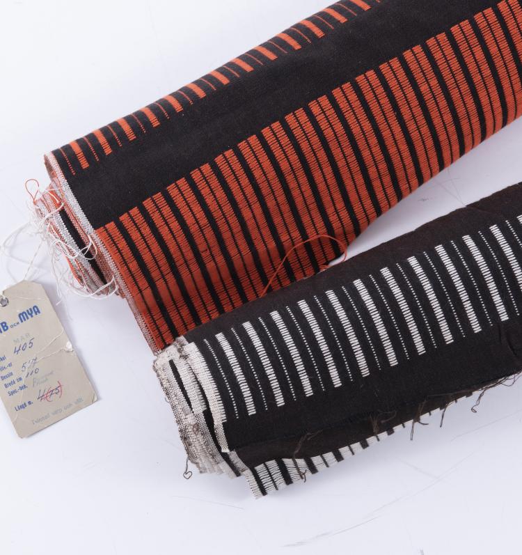 Bild 4 zu Objekt, Panel of fabric and 2 bales of cloth, 1950/60s , Age Faith-Ell, AB Class H&aring;konsson, Kinnasand, Kinna, 140D 696