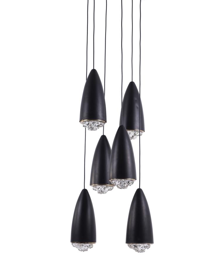 Hauptbild zu Objekt, Ceiling light, 1960s, Italien, 140B 261