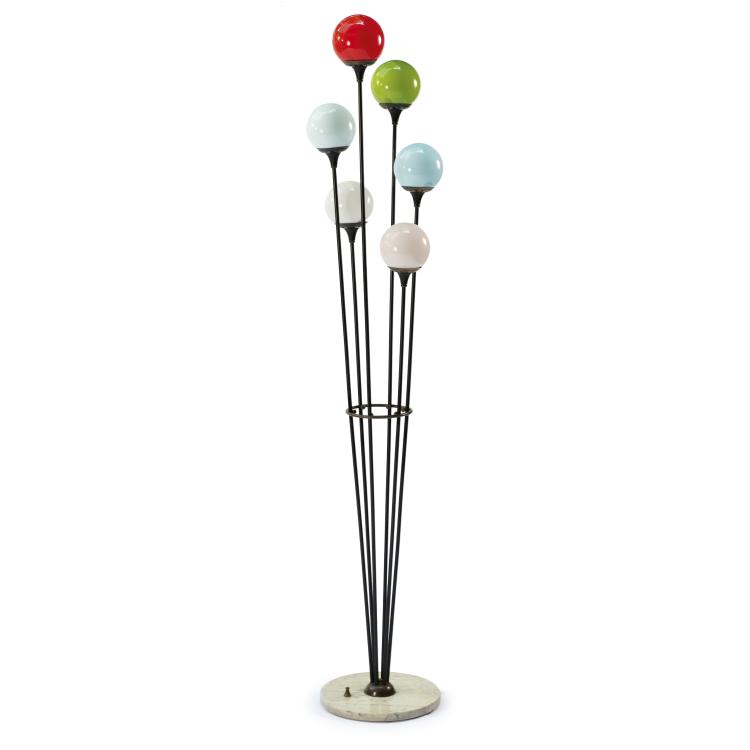 Hauptbild zu Objekt, Floor lamp, c. 1955, Italien, 140B 146
