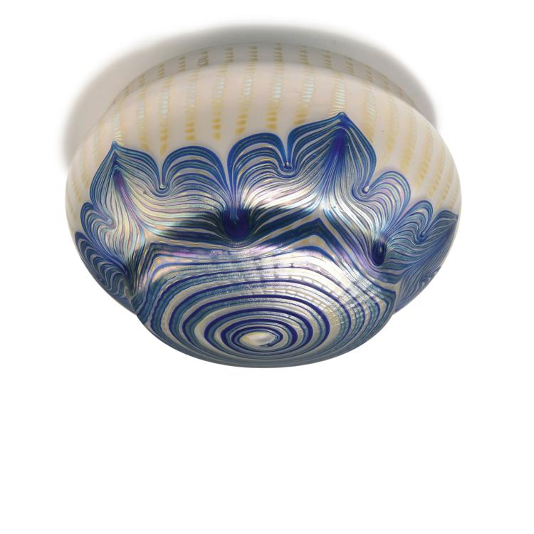 Hauptbild zu Objekt, Schirm f&uuml;r eine Deckenlampe, 1901 , L&ouml;tz Wwe., Klosterm&uuml;hle, 141C 524