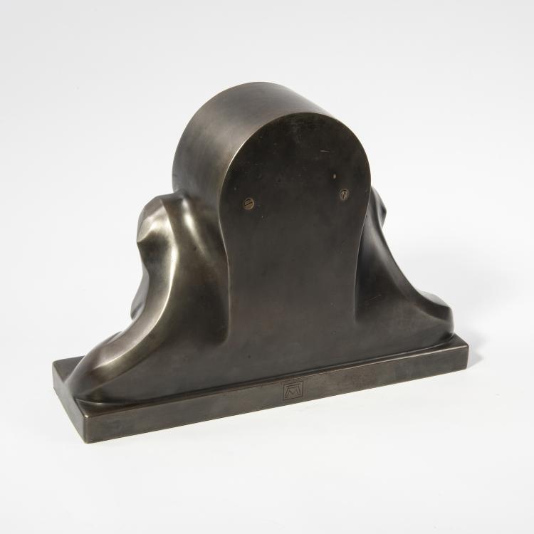 Bild 2 zu Objekt, Kaminuhr, um 1905, Albin M&uuml;ller, Stolbergsches H&uuml;ttenwerk, Ilsenburg a. Harz, 141C 653