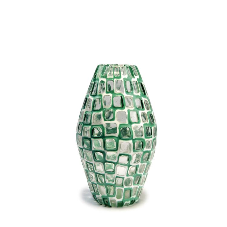 Hauptbild zu Objekt, 'Occhi' vase, 1959/60, Tobia Scarpa, Venini & C., Murano, 140C 552