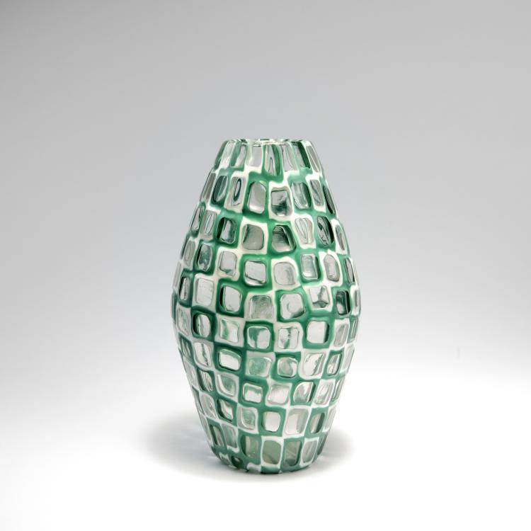 Bild 1 zu Objekt, 'Occhi' vase, 1959/60, Tobia Scarpa, Venini & C., Murano, 140C 552