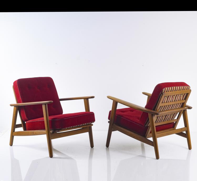 Bild 6 zu Objekt, Two lounge chairs, c. 1960, Getama, Gedsted, 140D 755