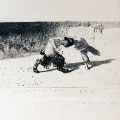 'Kämpfende Faune', 1889