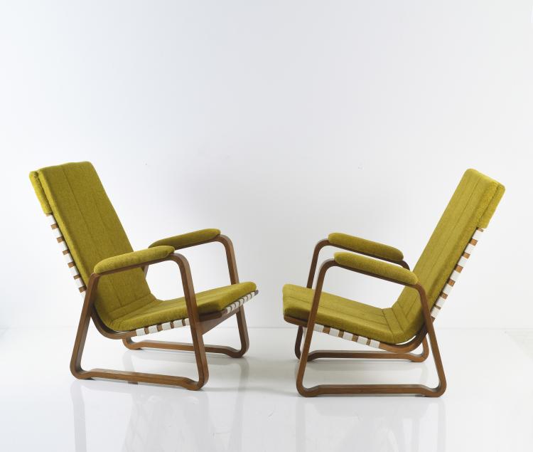 Hauptbild zu Objekt, Two armchairs, 1930s, Tschechien, 140D 672