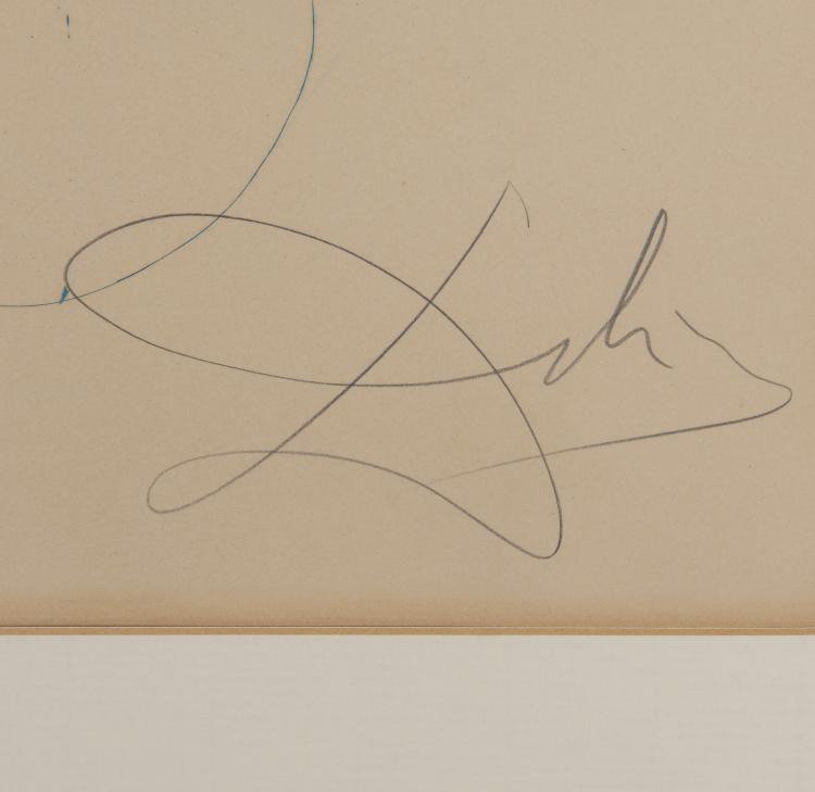 Bild 1 zu Objekt, 'Pegasus' aus der Serie 'Mythologie', 1963-1965, Salvador Dal&iacute;, 142C 359