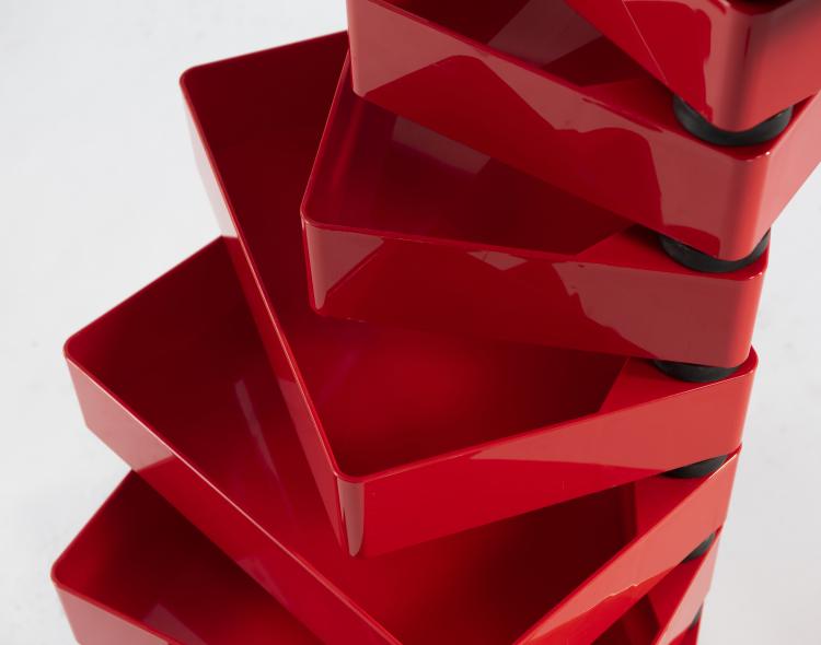 Bild 1 zu Objekt, Kommode 'Revolving Cabinet' - 'PC/15', 1970, Shiro Kuramata, Kartell, Noviglio, 140D 786