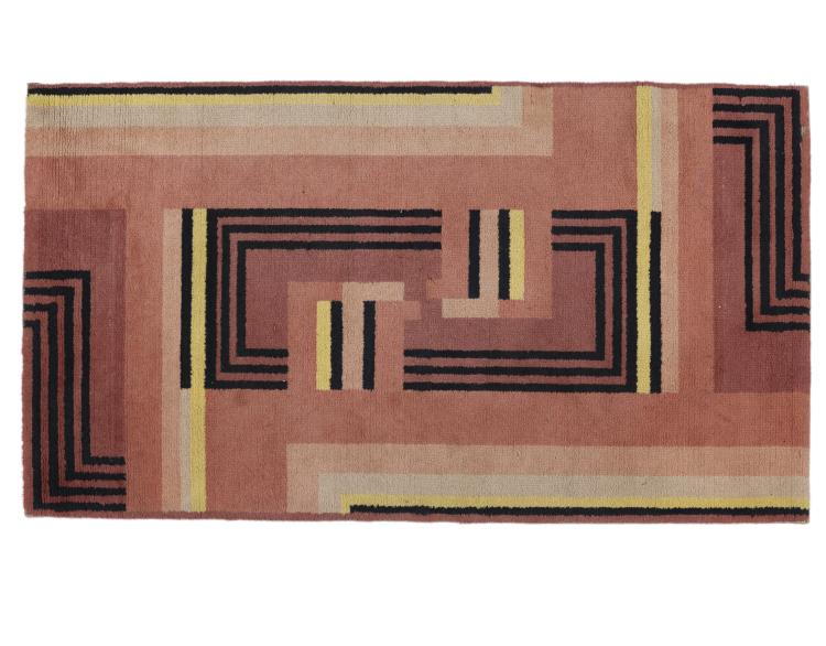 Hauptbild zu Objekt, Zwei L&auml;ufer 'DeTeKu', 1920er Jahre, Deutsche Textile Kunst, Dresden (Deutsche Werkst&auml;tten), 141C 574