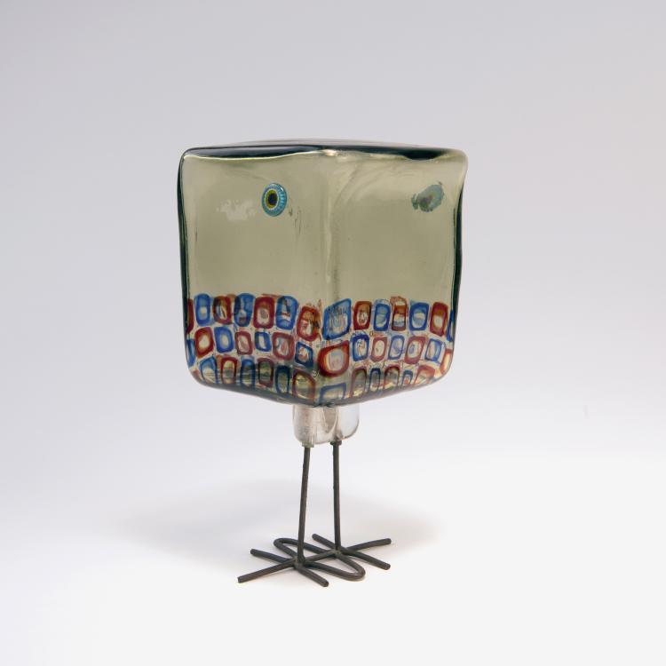 Hauptbild zu Objekt, 'Pulcino' bird, 1962, Alessandro Pianon, Vistosi, Gino, Murano, 140C 591