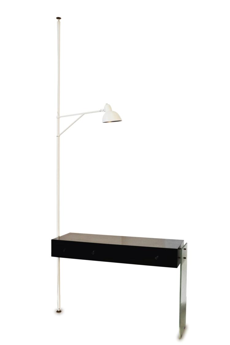 Hauptbild zu Objekt, Desk with integrated desk light, 1940s, Italien, 140B 122
