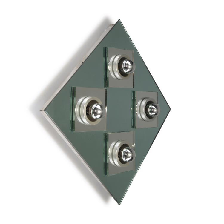 Hauptbild zu Objekt, Bracket / mirror, 1970s, Italien, 143A 236