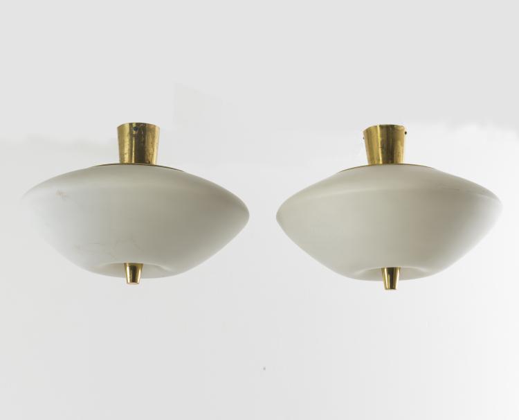 Bild 1 zu Objekt, Two ceiling lights, c. 1950, Stockman Orno Oy, Kerava, 143B 309