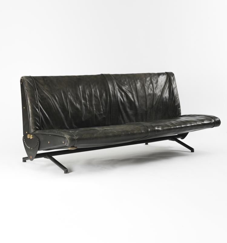 Bild 1 zu Objekt, 'D 70' couch / bed, 1954, Osvaldo Borsani, Tecno, Mailand, 140B 154