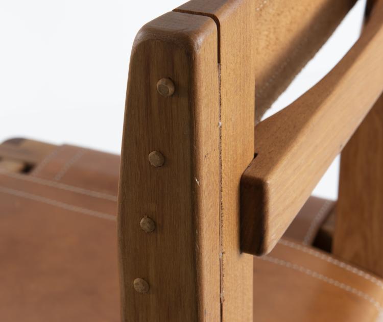 Bild 2 zu Objekt, Six 'S11' side chairs, c. 1967, Pierre Chapo, Chapo Gordes SA, Gordes, 140D 782