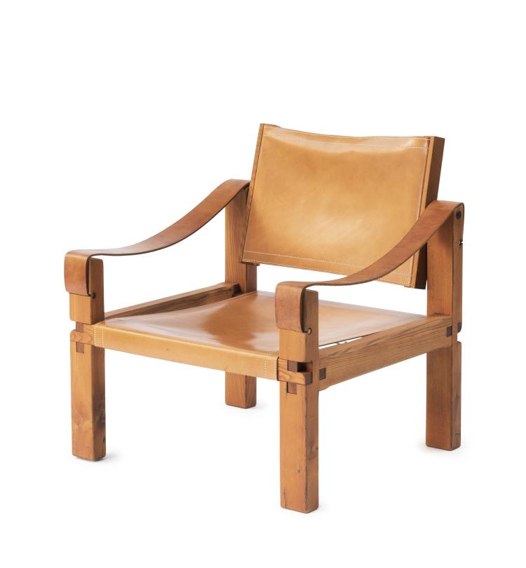 Hauptbild zu Objekt, 'S10' armchair, c. 1960, Pierre Chapo, Chapo Gordes SA, Gordes, 140D 780