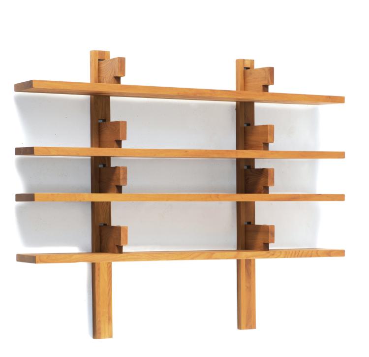Hauptbild zu Objekt, 'B17B' bookshelf, 1970s, Pierre Chapo, Chapo Gordes SA, Gordes, 140D 779