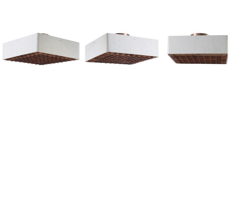 Hauptbild zu Objekt, Drei Deckenleuchten, 1950er Jahre, Paavo Tynell, Idman Oy, Helsinki (zugeschrieben), 143B 362