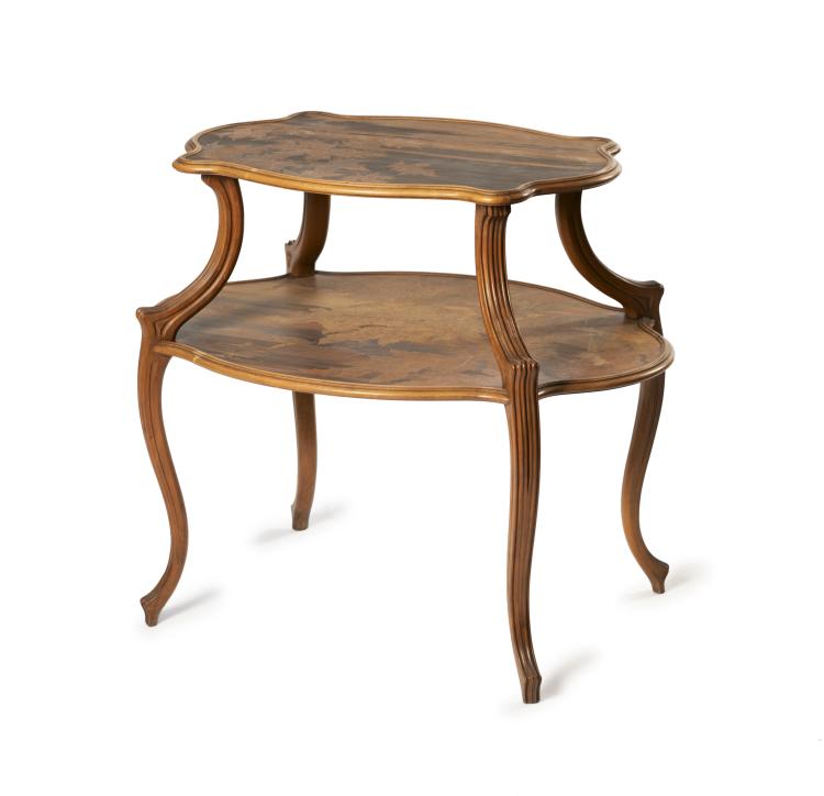 Hauptbild zu Objekt, Beistelltisch, um 1910, Gall&eacute;, Etablissements, Nancy, 141A 82