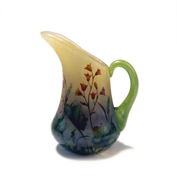 Hauptbild zu Objekt, Kleine Kanne 'Le D&eacute;sespoir du Peintre', um 1910, Daum Fr&egrave;res, Nancy, 141A 132