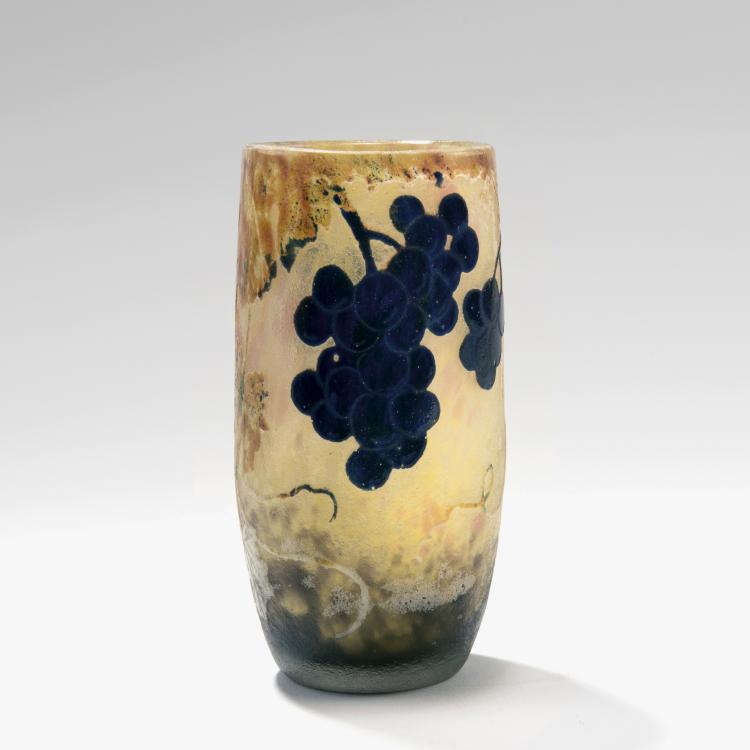 Hauptbild zu Objekt, 'Vigne en automne' vase, 1903-04, Henri Berg&eacute;, Daum Fr&egrave;res, Nancy, 141A 115