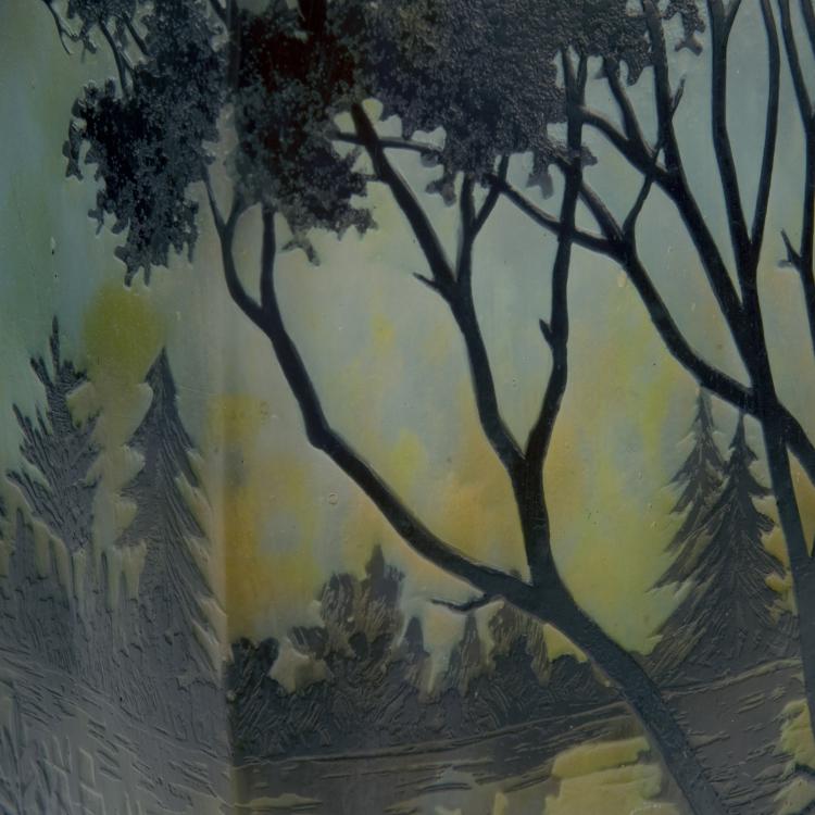 Bild 2 zu Objekt, Vase 'Paysage lacustre', 1905-10, Daum Fr&egrave;res, Nancy, 141A 116