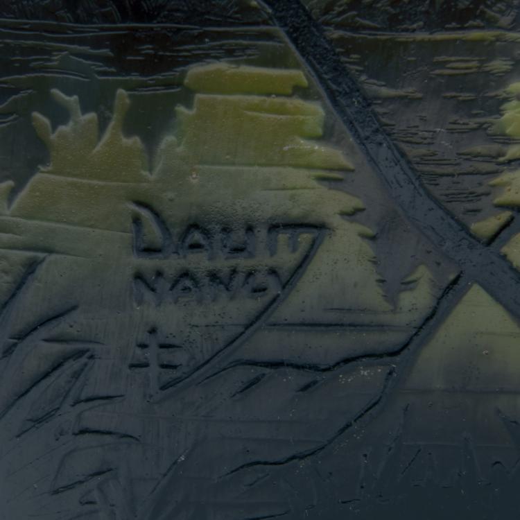 Bild 3 zu Objekt, Vase 'Paysage lacustre', 1905-10, Daum Fr&egrave;res, Nancy, 141A 116