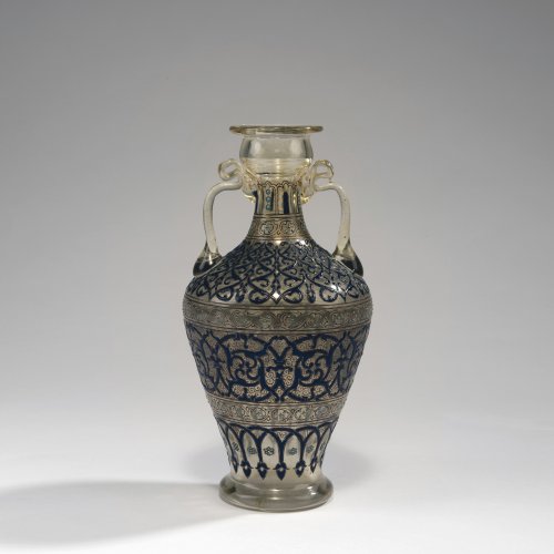 Henkelvase, datiert 1880