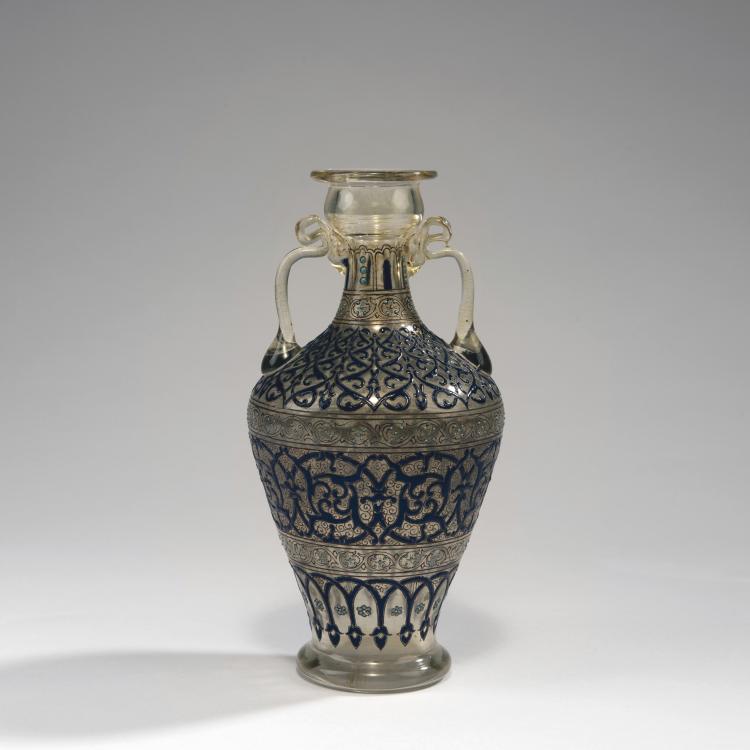 Hauptbild zu Objekt, Vase with handles, dated 1880, Brocard, Philippe-Joseph, Paris, 141A 3