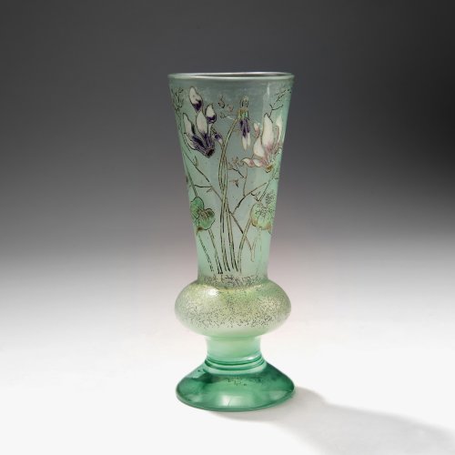 'Cyclamens' vase, c. 1890