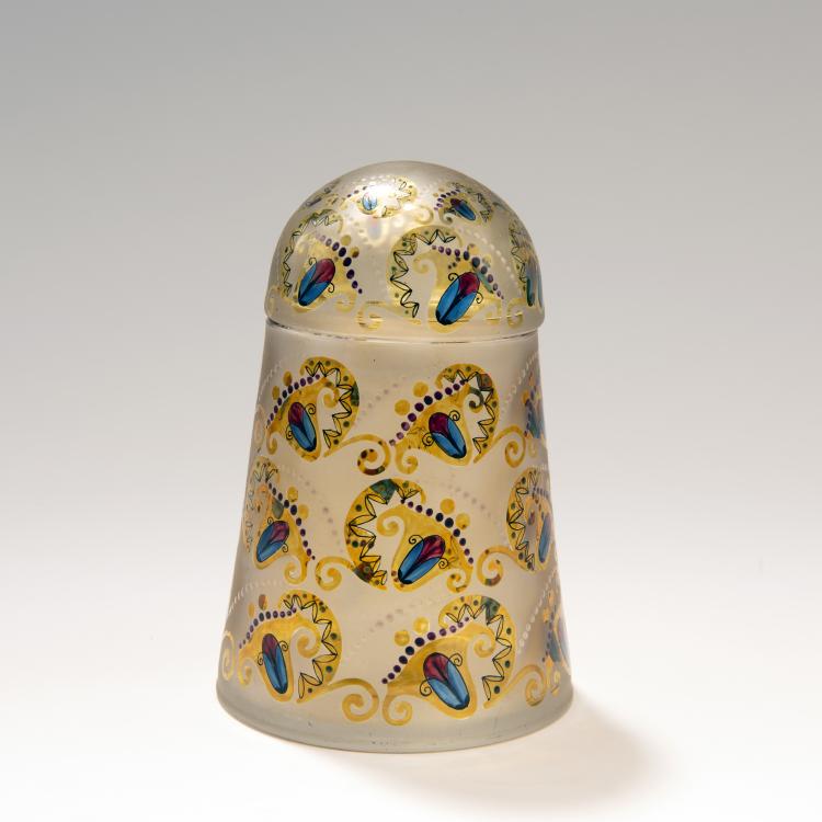 Bild 1 zu Objekt, Deckeldose, 1915-20, Haida-Steinsch&ouml;nau, 141A 198