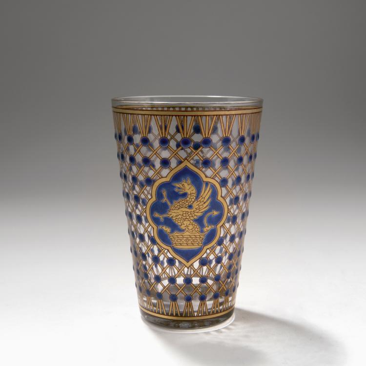 Hauptbild zu Objekt, Heraldic tumbler, 1887, Pottier, H. J., Nizza, 141A 12