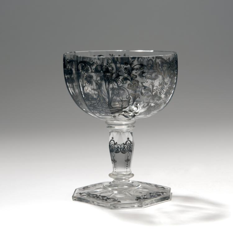 Bild 1 zu Objekt, Konfektschale mit Jagdmotiven, um 1878, Gall&eacute;, Emile, Nancy, 141A 18