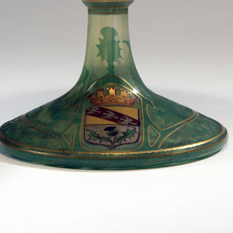 Bild 5 zu Objekt, Pokal 'XIIIe Concours National et International de Tir, Nancy 1906', Daum Fr&egrave;res, Nancy, 141A 98