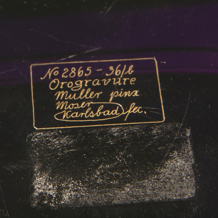 Bild 1 zu Objekt, Deckeldose, um 1915-20, Moser, Ludwig, Karlsbad, 141A 224