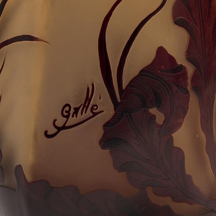 Bild 2 zu Objekt, Vase 'Algues', 1906-18, Gall&eacute;, Etablissements, Nancy, 141A 74