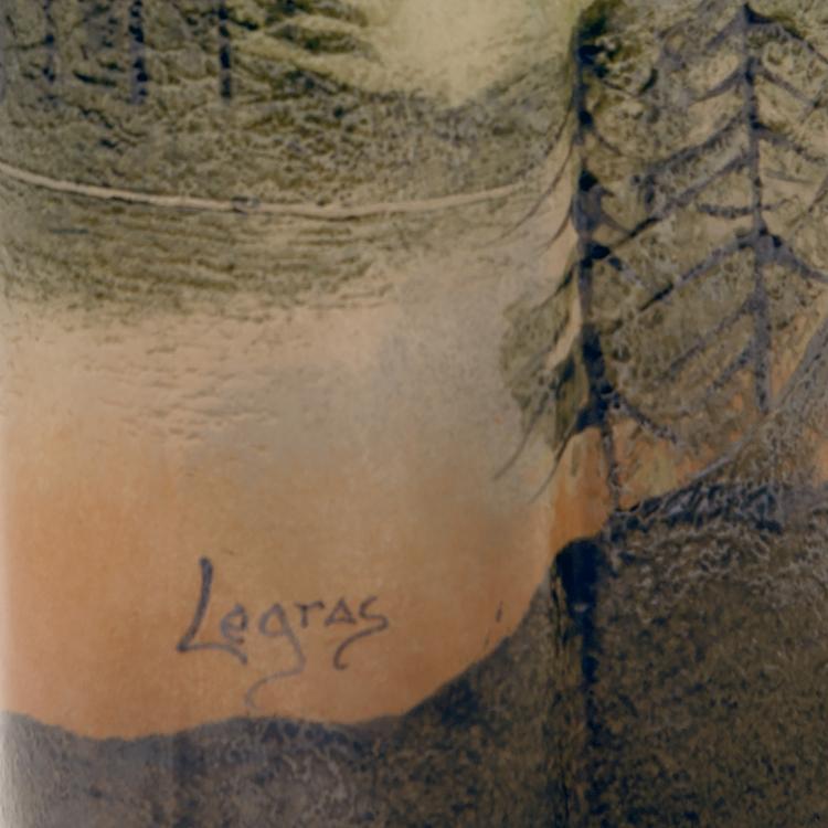 Bild 2 zu Objekt, Vase 'Paysage lacustre', 1910-15, Legras & Cie., Saint-Denis, 141A 202