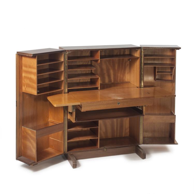 Hauptbild zu Objekt, Office cabinet, 1950s, Strangh&auml;ner, August, Herford, 140D 723